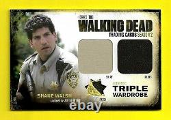 2012 Cryptozoic The Walking Dead Season 2 OM15 Shane Walsh Triple Wardrobe