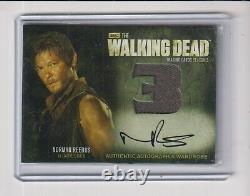 2014 The Walking Dead Season 3 Authentic Autograph & Wardrobe Norman Reedus