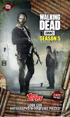 2016 Topps The Walking Dead Season 5 Trading Card Hobby Box Factory Sealed New