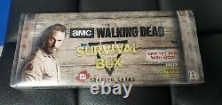 2016 Topps The Walking Dead Survival Factory Sealed HOBBY Box-4 HITS