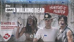 2018 Topps Amc The Walking Dead Hunters And The Hunted Sealed Hobby Box