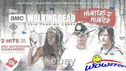 2018 Topps The Walking Dead The Hunters and the Hunted Sealed HOBBY Box-2 HITS