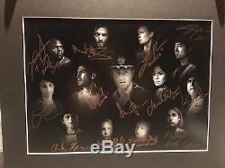 29 Autographs on Limited Edition Artwork (1 of 20) for The Walking Dead