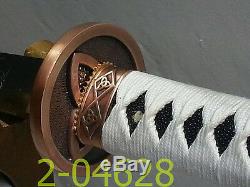 41inch Walking Dead Samurai Sword-Michonne's Katana 1095 Steel Battle Ready#076
