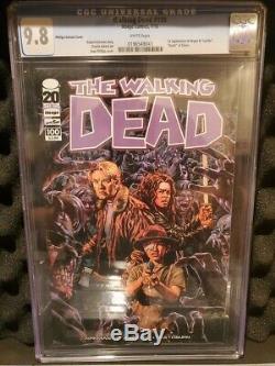 (8) Walking Dead #100 Variations 1st Negan & Lucille Death of Glenn CGC 9.8