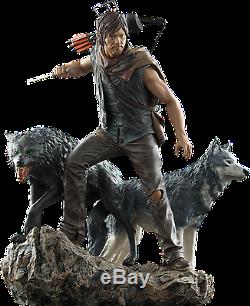 AMC The Walking Dead DARYL DIXON & THE WOLVES statueHORRORTVGentle GiantNIB