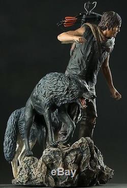 AMC The Walking Dead DARYL DIXON & THE WOLVES statueHORRORTVGentle GiantNIB