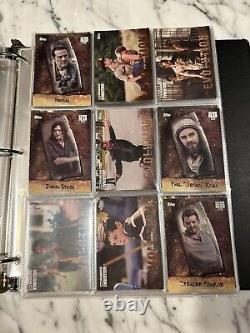 AMC Walking Dead Topps Trading Cards Binder