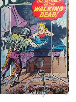 ASTONISHING #10 PRE CODE HORROR (1952) RARE GEM Horror Sci Fi Walking Dead