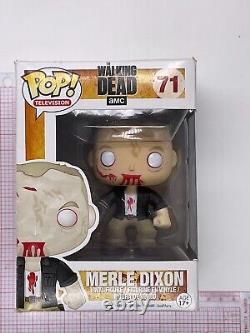 AUTHENTIC Funko Pop! The Walking Dead Merle Dixon (Walker) #71 SEE PICS A03