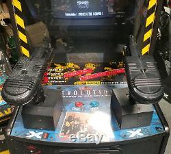 Aerosmith REVOLUTION X 2 Person Shooter Arcade Video Game (Walking Dead) RevX#2