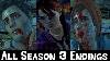 All Season 3 Endings The Walking Dead Collection Remastered From The Gallows Episode 5 Endings