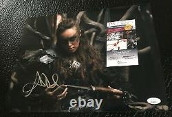 Alycia Debnam Carey signed 11x14 photo Lexa CW the 100 FTWD Fear Walking Dead