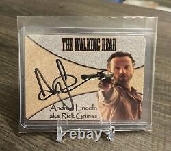 Andrew Lincoln/rick Grimes Auto The Walking Dead (walker Stalker Exclusive)