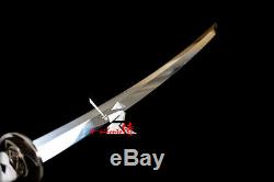 Battle Ready Quenched L6 Steel Walking Dead Sword Razor Sharp Blade Katana
