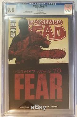 CGC 9.8 SET Walking Dead 97-102 Something To Fear First Print Lot First Negan