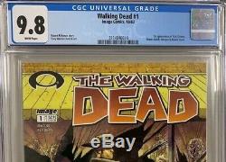 CGC 9.8 WALKING DEAD #1 1st App Rick Grimes Image Comics 2003