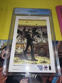 CGC Skybound 9.8 Walking Dead Deluxe #1 Exclusive David Finch Sketch Cover A