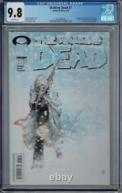 Cgc 9.8 Walking Dead #7 1st Print 1st Appearance Tyreese Julie & Chris