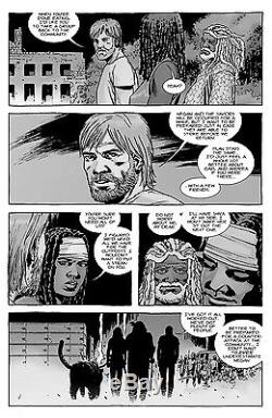 Charlie Adlard Walking Dead Issue 117 Page 11 Original Art Used Comics with Shiva