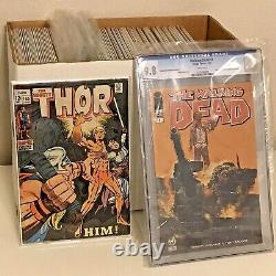 Comic Collection lot Thor 165 Walking Dead 1 CGC 9.8 Keys Sign Marvel DC Image +