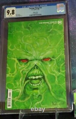 DC-The Swamp Thing #15 CGC 9.8 The Walking Dead Artist Charlie Adlard Cover 2022