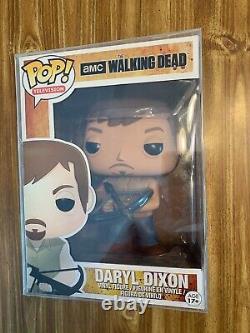 Daryl Dixon 9 in Funko Pop! The Walking Dead with Custom Protector READ DESC