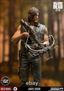 Daryl Dixon The Walking Dead Color Tops #6 Red Wave 18 cm Figur McFarlane