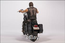 Daryl Dixon with Chopper Bike Motorrad The Walking Dead Action Figur McFarlane