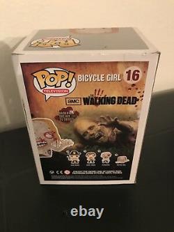FUNKO POP The WALKING DEAD BLOODY PX Limited edition BICYCLE GIRL #16 1000 pcs