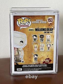 FUNKO POP! Walking Dead HERSHEL GREENE(HEADLESS)#153 VAULTED&RARE Free Shipping