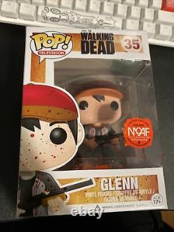 Funko POP The Walking Dead Bloody Glenn #35 MOAF Exclusive/Limited 1500 pcs TWD