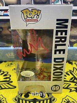 Funko POP! Walking Dead #69 Merle Dixon Bloody 2013 Excl. Signed Michael Rooker