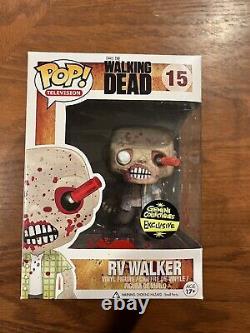 Funko Pop! AMC The Walking Dead #15 RV Walker bloody Gemini Collectibles Ex