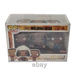 Funko Pop! Michonne And Her Pets 3 Pack Walking Dead withprotector