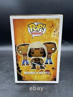 Funko Pop! Michonne & Her Pets Walking Dead PX Previews 3 Pack 2013 Vaulted RARE