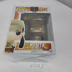 Funko Pop! Television The Walking Dead AMC 387 Rosita Signed Autographed