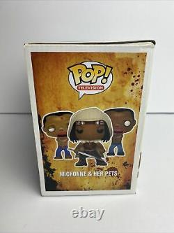 Funko Pop! The Walking Dead 3 Pack Michonne & Her Pets PX Previews Vaulted