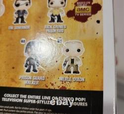 Funko Pop The Walking Dead #69 Merle Dixon (Bloody) Convention Excl SIGNED