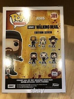 Funko Pop The Walking Dead Jesus #389 Autographed