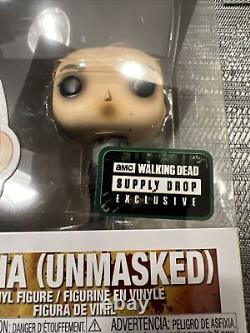 Funko Pop The Walking Dead Judith Grimes #887 & Alpha Unmasked #892