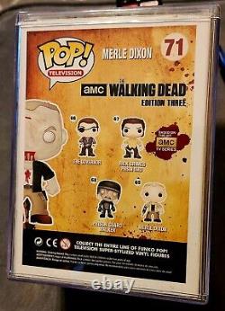 Funko Pop! The Walking Dead Merle Dixon (Autographed)