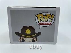 Funko Pop! The Walking Dead Rick Grimes #13 Bloody Harrison's Exclusive with Stack