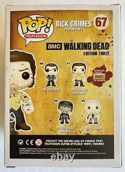Funko Pop! The Walking Dead Rick Grimes #67 Sdcc Exclusive Vaulted