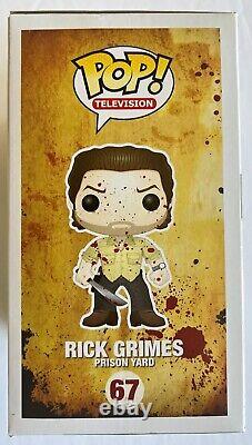 Funko Pop! The Walking Dead Rick Grimes #67 Sdcc Exclusive Vaulted