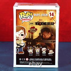 Funko Pop Walking Dead 14 Daryl Dixon Bloody Harrison's Exclusive 2013 Protector