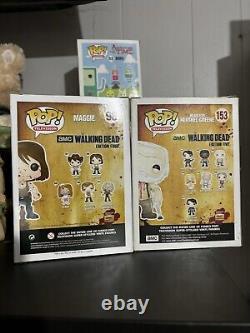 Funko Pop Walking Dead Gemini Bloody Maggie & Con Exclusive Headless Hershel