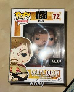 Funko Pop! Walking Dead Hot Topic Exclusive Bloody Poncho Daryl Dixon #72
