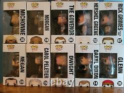 Funko Pop-Walking Dead LOT of 10 All VAULTED/RETIRED RARE
