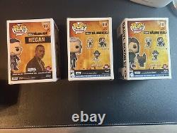 Funko Pop Walking Dead Lot Daryl withDog Negan And Carol #1181, 1182, And 1158